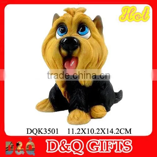 Poly resin Pet dog figurine