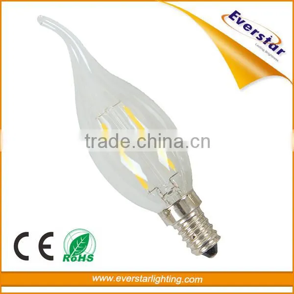 Stock lamp CE ROHS 5W 7W Dimmable E27 LED energy lighting A60 no flicking led bulb