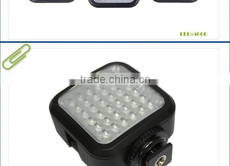 Video Tutorial LED Video Light On-Camera Location Light Lighting for Photography