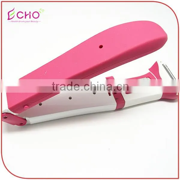 Battery Operated Body Hair Remover with Flexible Handle Set