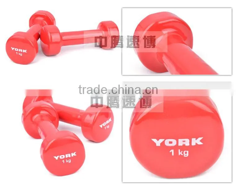 10kg vinyl dipped dumbbell for Women lose weight
