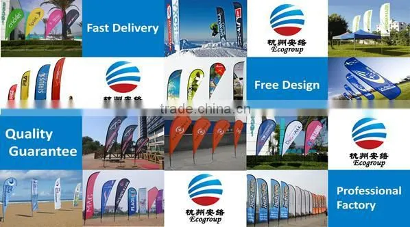 Cheap promotional custom car flags