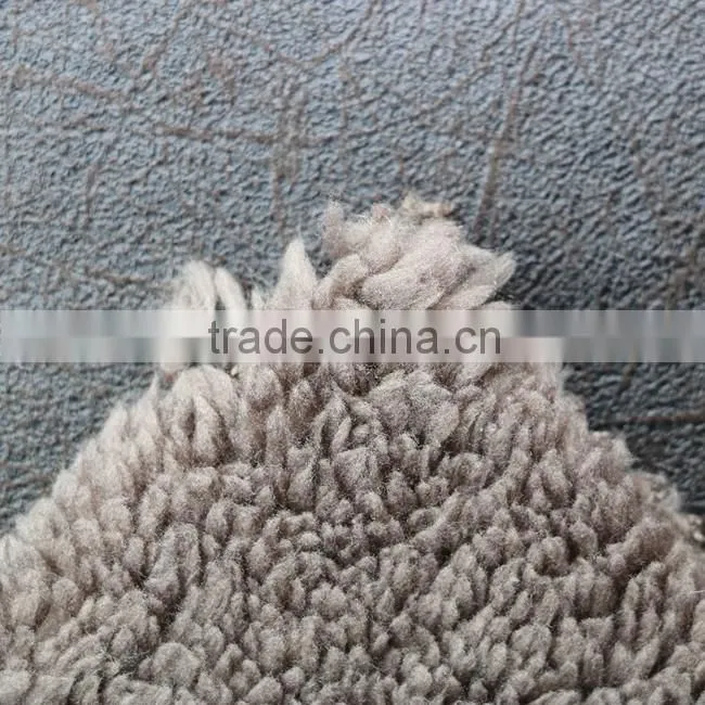 Wholesale hot stamping embossed suede fabric polyester fur fabric fur fabric