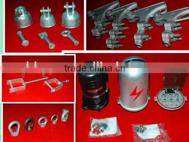 PE1500/ insulated metal fittings/overhead line fitting