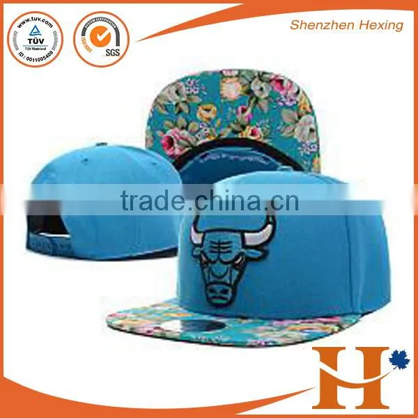 OEM 3D embroidery logo golf hats 100% cotton