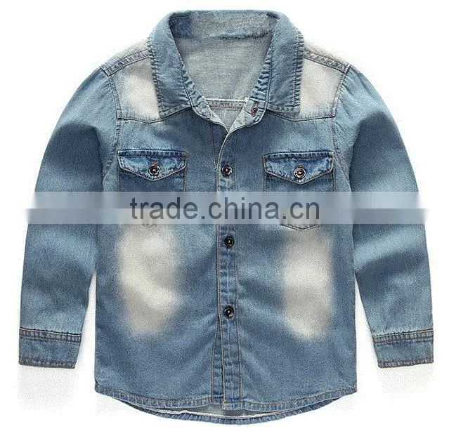2016 baby boys new style cotton jerans warm jacket windproof