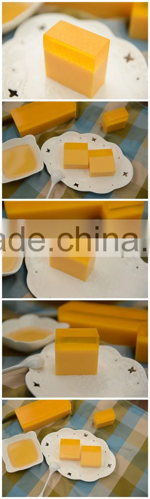 Manuka Honey double layer handmade soap face cleaning soap nourishing cold process soap gift OEM custom brand