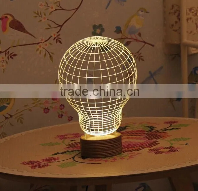 Hot Sale Custom Mini Night Light, 3D Led Table Light