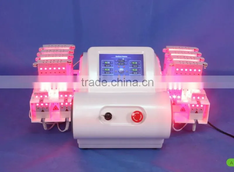 2016 4D lipo laser with 4 wavelength 528 dipodes lipo laser slimming machine