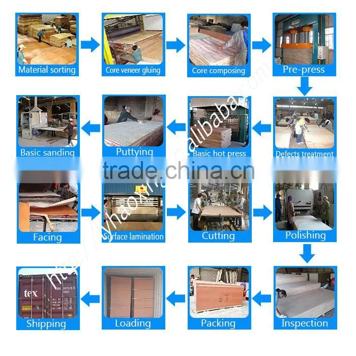 bleached poplar plywood to India buyer with alibaba trade assurance