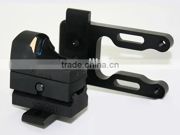 RL Archery Mini CNC Machined Bow Sight Mount Red Dot Laser Reflex Sight Scope Bracket fit Mathews Bowtech Bear all Compund Bow