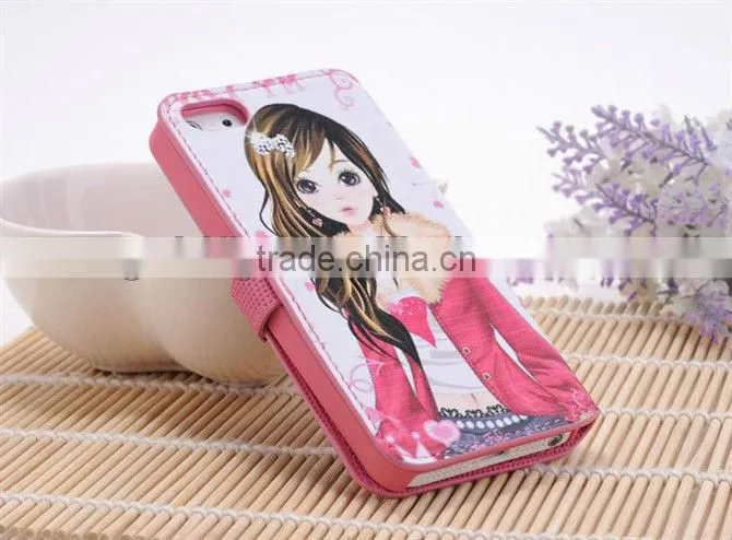leather case for iPhone 5 case (GF-IP5-30)