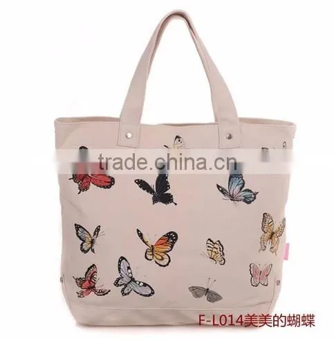 New arrival vintage heavy canvas tote bag beach cotton bag