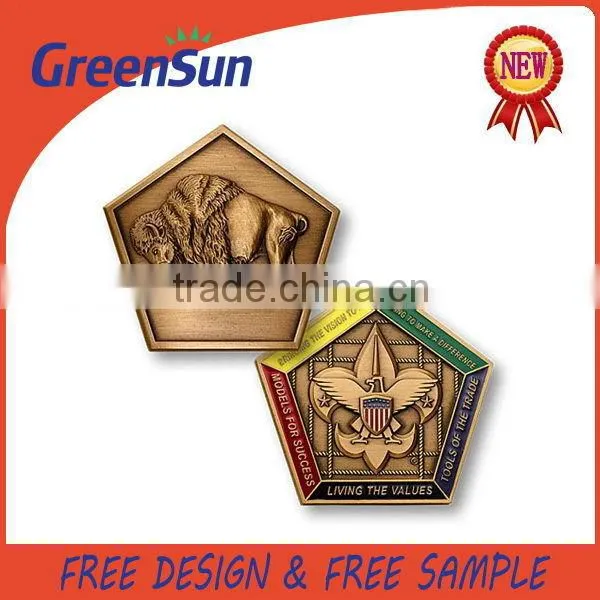 2015 unique style fashion challenge navy coin