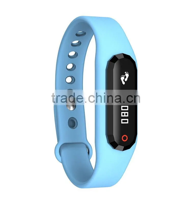 Bluetooth 4.0 Smart bracelet support heart rate monitor pedometer Bluetooth 4.0 Android 4.4 ios 7.0 smart wristband
