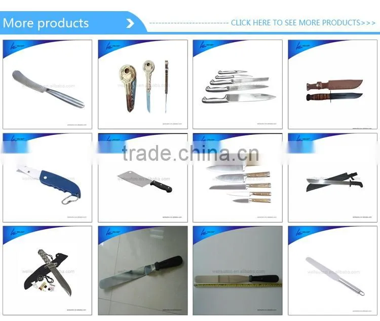 New product stainless steel knife set for wholesales