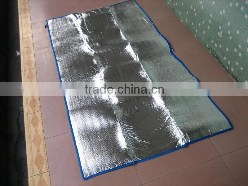 Aluminum Foil camping /picnic ground Mat outdoor