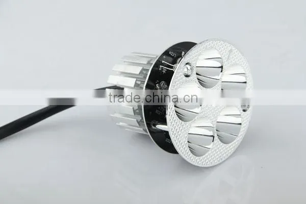 Super Bright 15W Led Motorcycle Headlamp 12V-80V Motor Light with Long Distance Shooting Rang