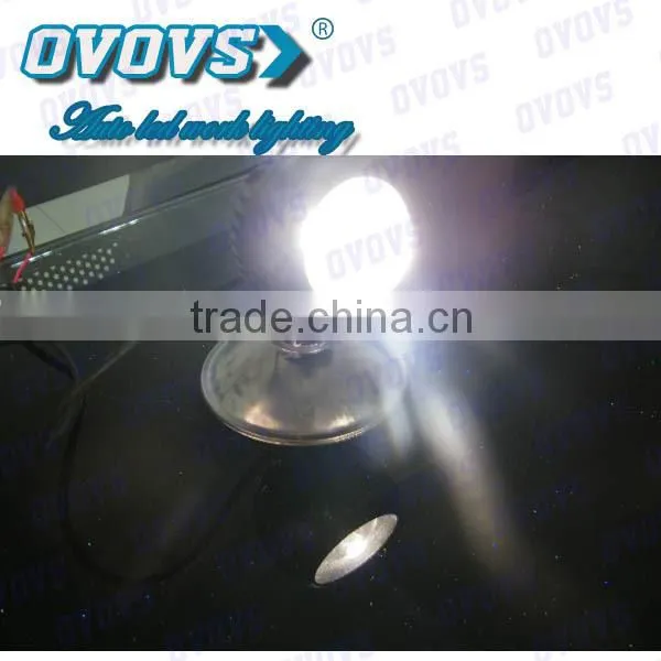 15w Round Led Work Light With Projector Lens For Bike, Motorcycle, Car