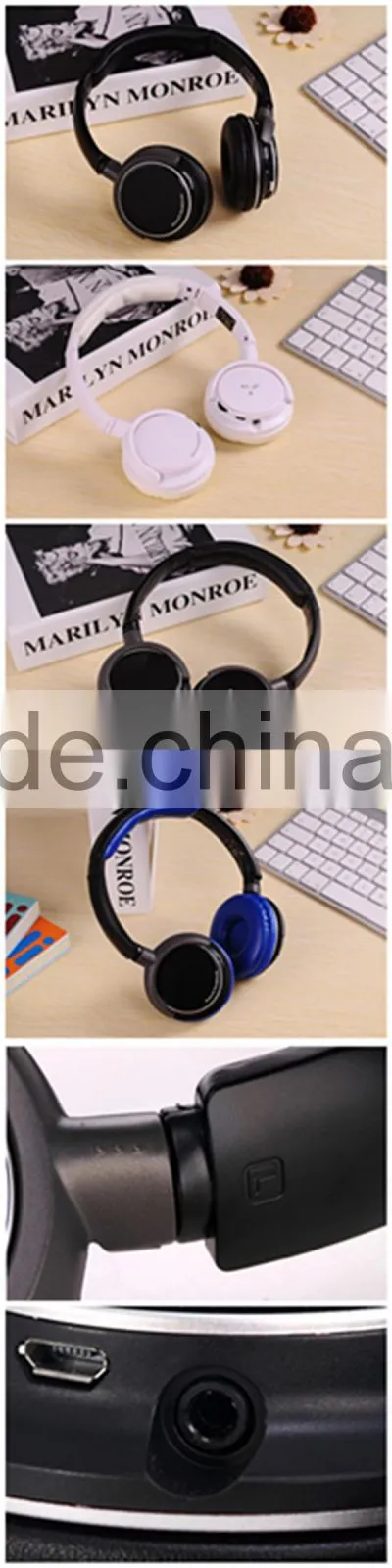Cheap Wireless Multifunction Bluetooth Headset With Mic For Cell Phone