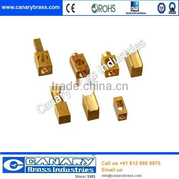 custom made electrical plug brass pin,brass plug pins,electric contact pin