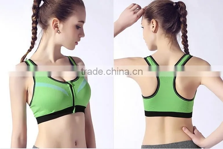Summer Style Women Cotton Stretch Athletic Vest Gym Fitness Sports Bra