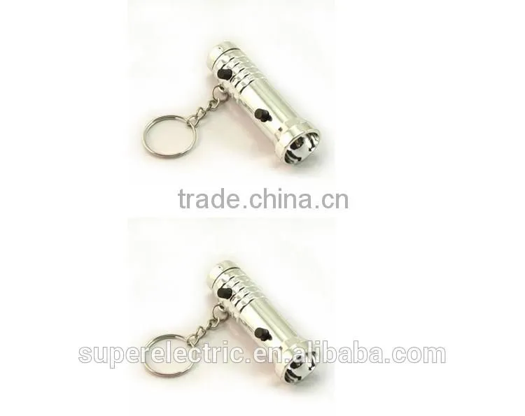 Wholesale Cheapest Customized Mini LED Keychain Flashlight, Promotional Gifts Keychain Flashlight With Mini LED Flashlight Torch