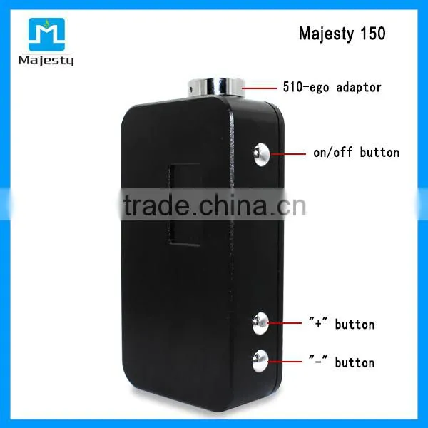 150w electronic cigarette ego thread majesty 150 box mod mechamic mod majesty 150