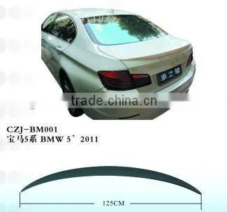 abs car rear spoiler for BMW 5' 2011