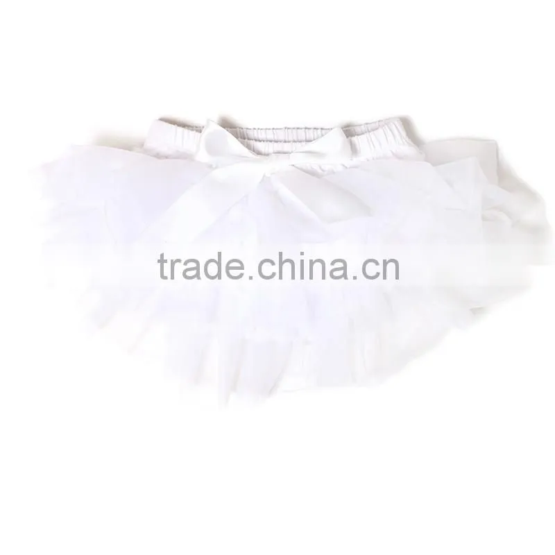 New Design Cute Summer Girl Short Underwear Ruffle Soft Baby Chiffon Hot Pants