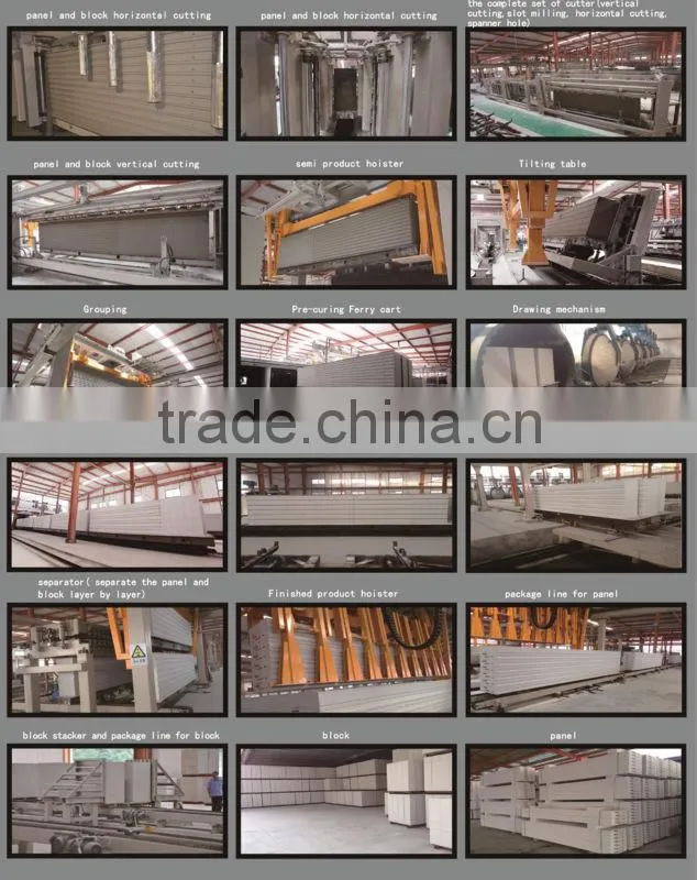 teeyer automatic aac cutting machine