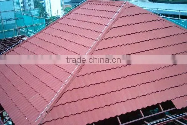 galzed tile stone coated forming machine