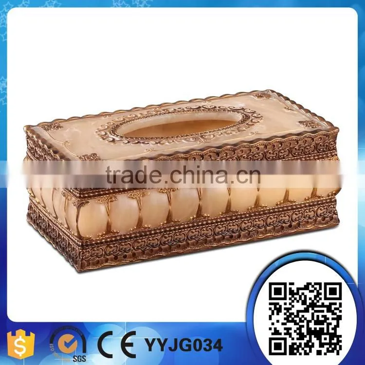 wholesale price resin plastic tissue box