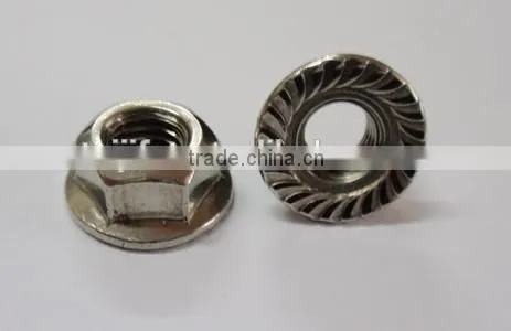 hex flange nut