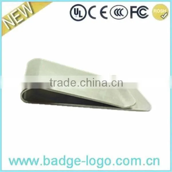 custom SS bussiness card holder money clip