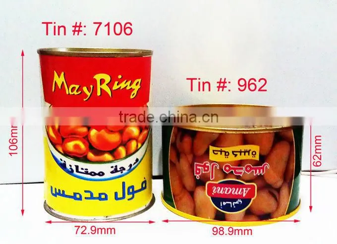 Wholesale Canned fava beans canned Food Vegetables and Fruits