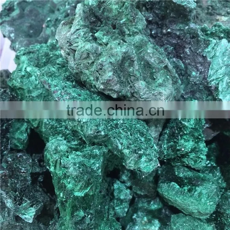 Natural Raw Green Malachite Crystal Rough stones