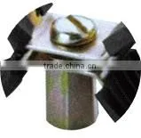 1/4"Double Pipe Clamps With Rubber