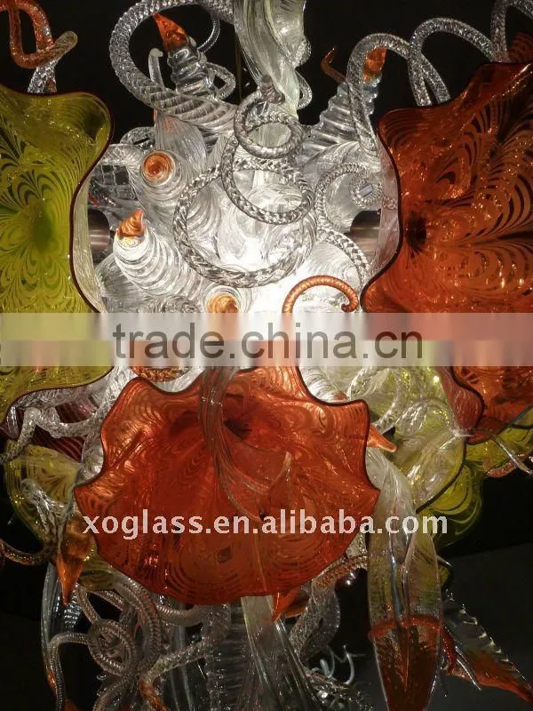 plate chandelier lamp xo-201100 and Crystal Chandelier lamp and GLASS art Chandelier lamp