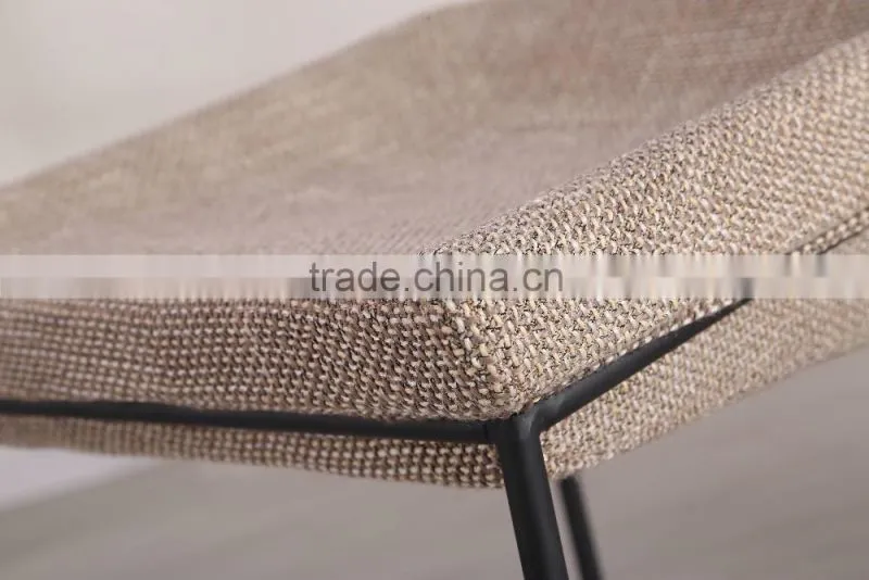Cheap bar chair iron legs stool