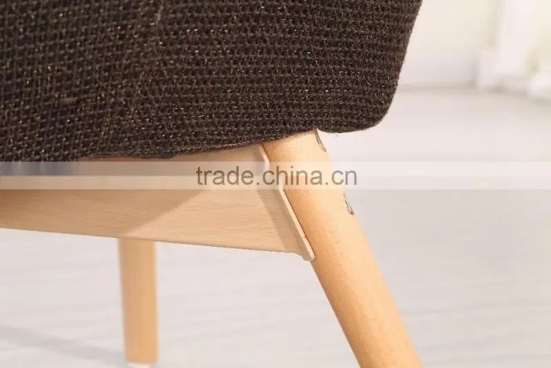 leisure patchwork living room chair fabric sofa chair