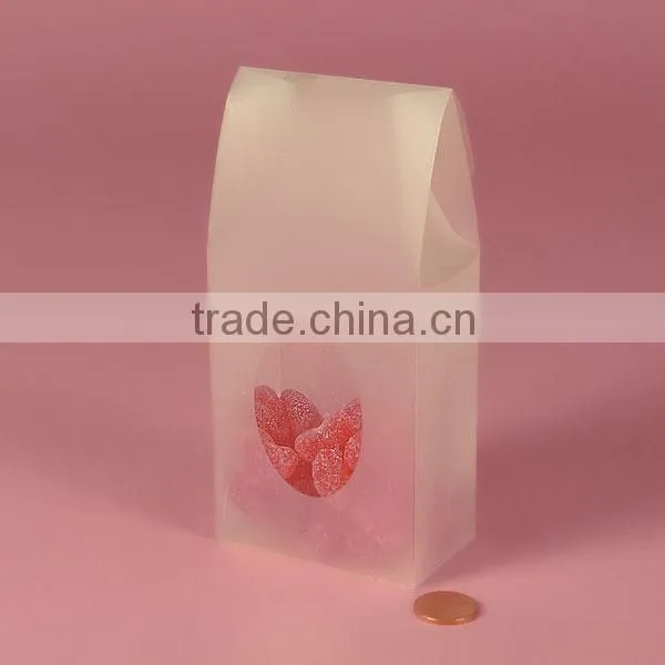 Frosted Windowed Tent Top Candy Boxes