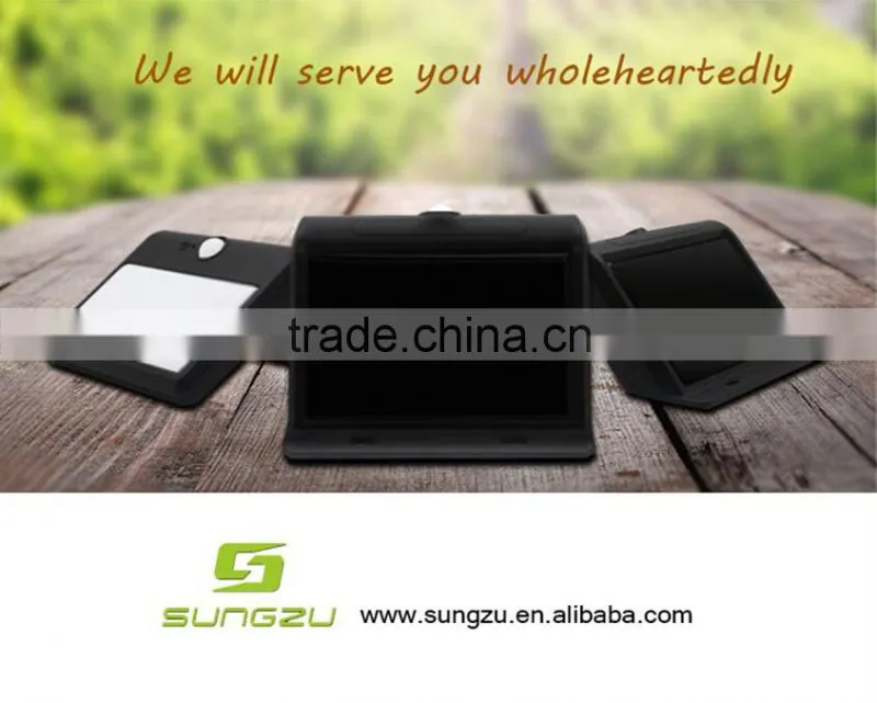 Original factory solar panel wall light with 2200mAh battery