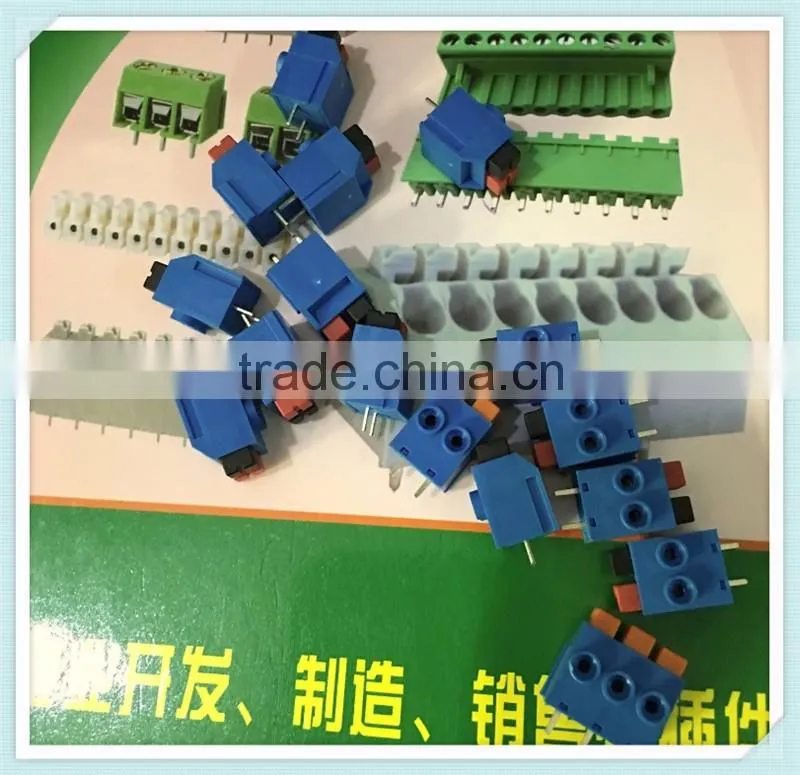 Factory Price screwless terminal block connector wago type terminal blocks
