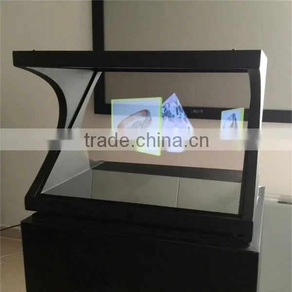 Hot! 2016 popular 3d advertising hologram advertising display with low price on sale.