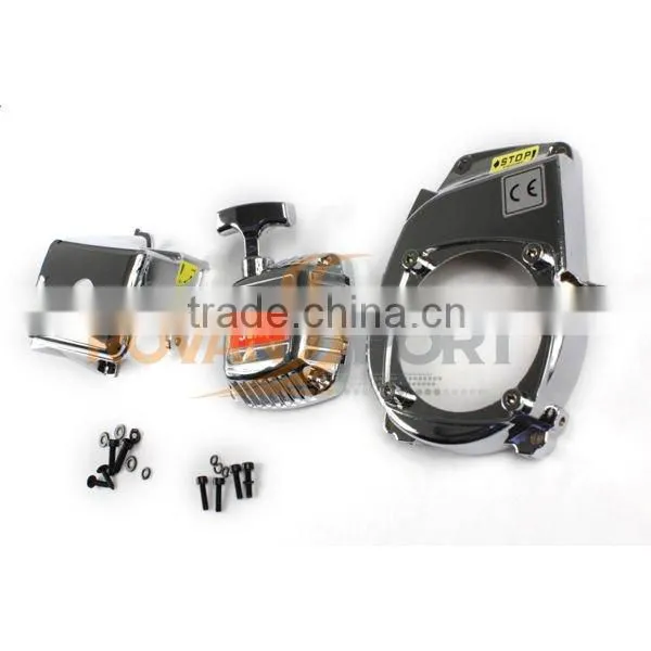1/5 scale RC car chrome engine parts