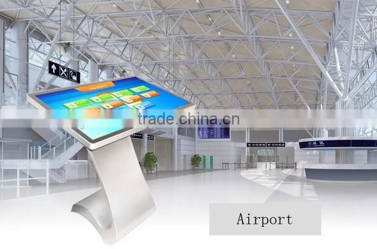 46inch lobby touch screen kiosk with Windows OS