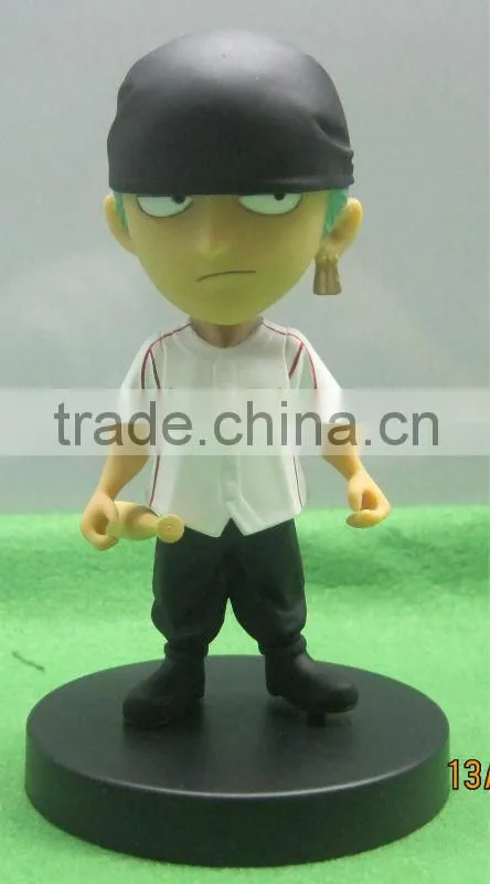 baseball player plastic figures,star image doll,custom bobble head