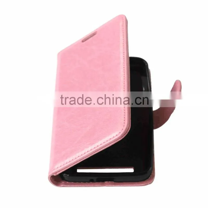Hot sale PU Leather Mobile Phone Flip Wallet Kickstand Case for ASUS Zenfone C ZC451CG