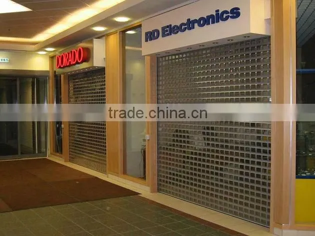 Aluminium Roller Grilles for Commercial Door